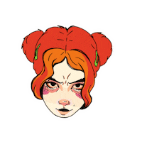 Art Portrait Sticker