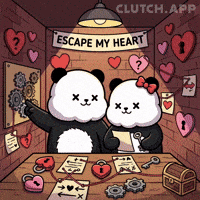 Valentines Day Love GIF by Kanpai Pandas
