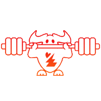strengthlog fitness bodybuilding strength training overhead press Sticker