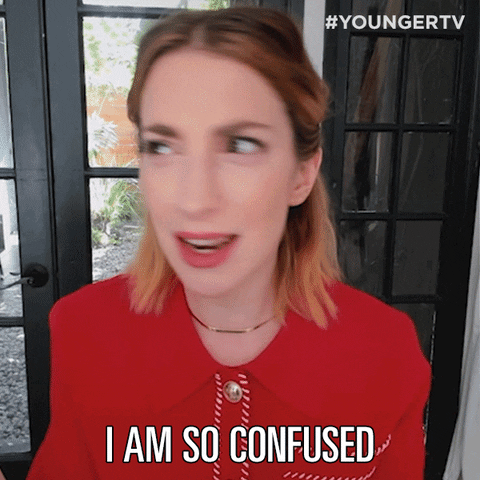 Confused Molly Bernard GIF by YoungerTV