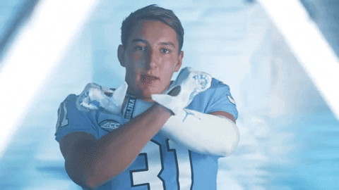 North Carolina Football GIF by UNC Tar Heels