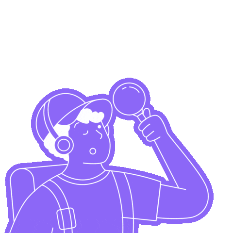 Illustration Zoom Sticker