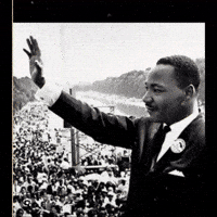 Martin Luther King Jr Mlk Day GIF by Charli Gurl