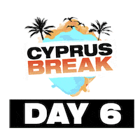 Day 6 Sticker by Cyprus Break