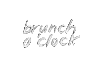 Calligraphy Brunch Sticker