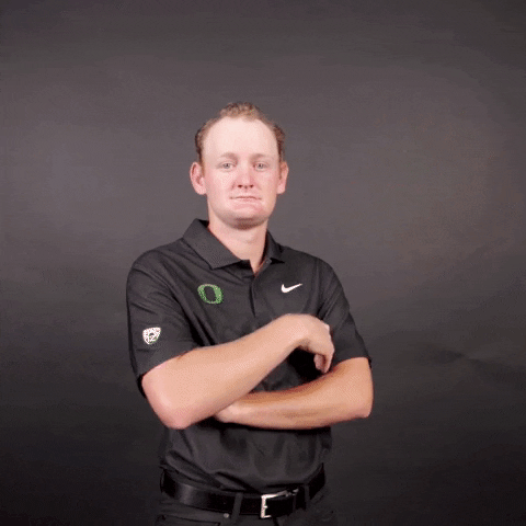 Mens Golf Oregon GIF by GoDucks