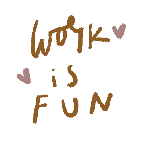 quitanp love fun pink work Sticker