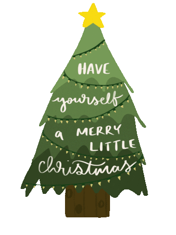 Taliastne giphyupload christmas tree lights Sticker