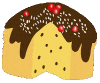 Christmas Chocolate Sticker
