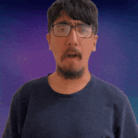 Meh Glare GIF