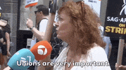 Susan Sarandon Strike GIF by GIPHY News