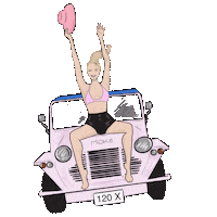 PrettyDepressed happy pretty book los angeles Sticker