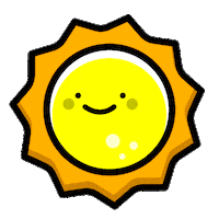 akronico sun morning day sunny Sticker