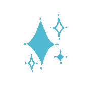 NorthweekMX blue star brand neon Sticker