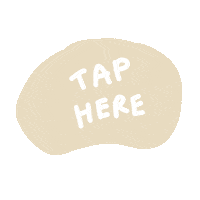 Jasmade new tap words minimal Sticker