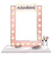 Illustration Glamour Sticker by Belle Hair
