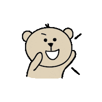 bearbear_dabu hey bear say dabu Sticker