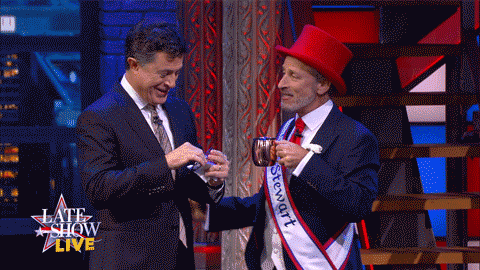 donald trump lol GIF by The Late Show With Stephen Colbert