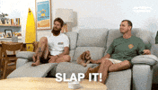 Dog Slap It GIF by Gogglebox Australia