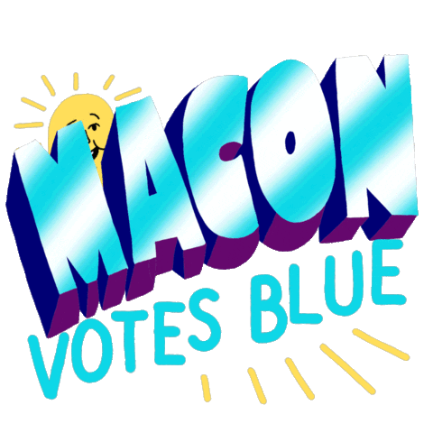 Senate Race Sun Sticker by Creative Courage