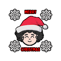 Merry Christmas Sticker by Auntie Sam SG