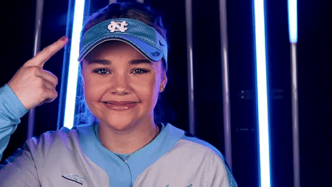 Unc Softball GIF by UNC Tar Heels