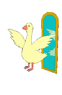 Dance Goose Sticker by TRIPPIESTEFF