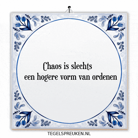 Humor Chaos GIF by Tegelspreuken.nl