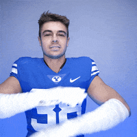 Byu Football Sport GIF by BYU Cougars