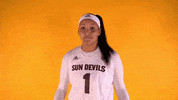 Womens Basketball Shrug GIF by Sun Devils