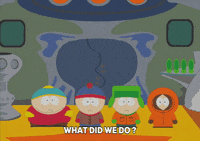 eric cartman door GIF by South Park 