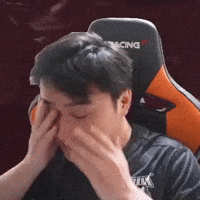 Sad Face Palm GIF