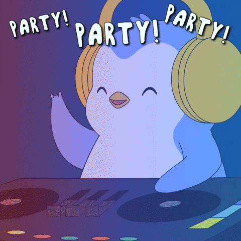 Happy Dance GIF by Pudgy Penguins