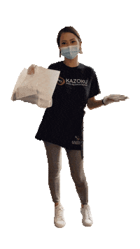 KazokuSevenoaks sushi takeaway waitress kazoku Sticker