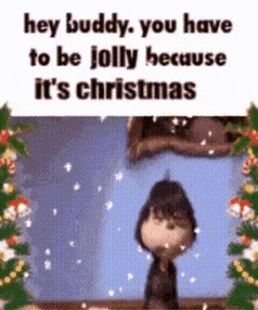 Christmas Hey Buddy GIF