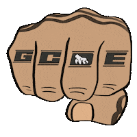 GCDE gorilla gcde gde clothing Sticker