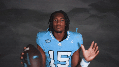 University Of North Carolina Football GIF by UNC Tar Heels