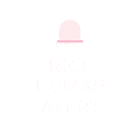 Pink Nice Human Sticker by Nice Branding Agency