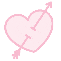 Heart Love Sticker by Nice Branding Agency