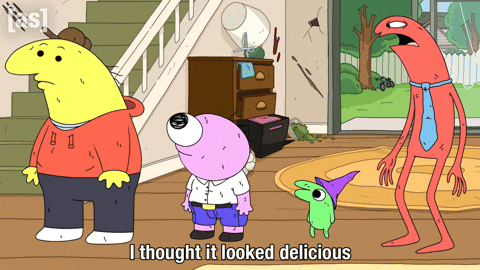 Look Over GIF by Adult Swim