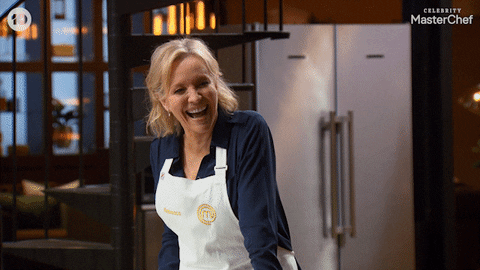 Happy Laugh GIF by MasterChefAU