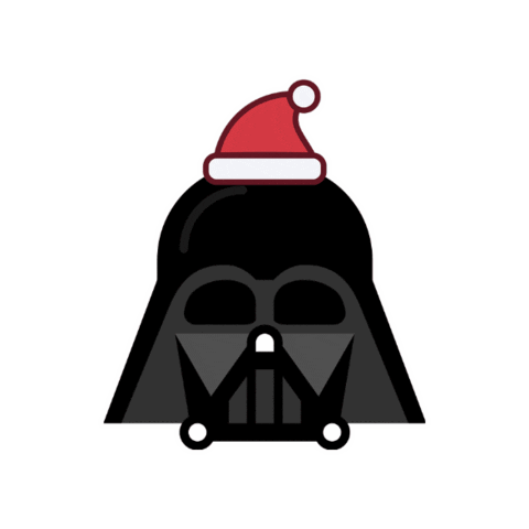 Star Wars Christmas Sticker