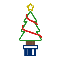 X-Mas Christmas Sticker by GS1 Italy
