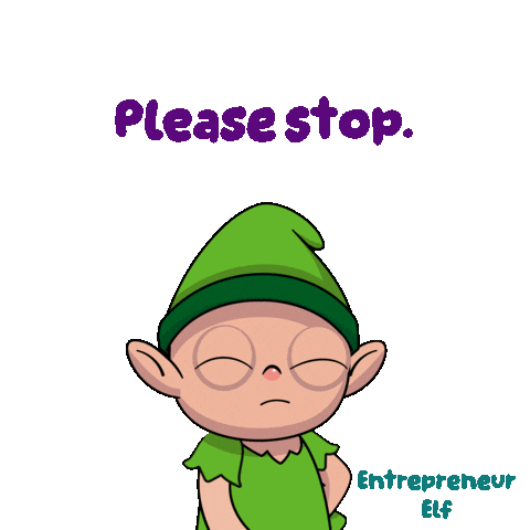 Marketing Stop It Sticker by VeeFriends