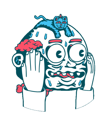 Usa Wtf Sticker by Killer Acid