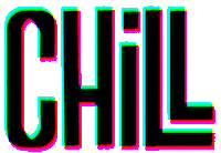 Glitch Chill Sticker by BOMBONATOR_WOLPH