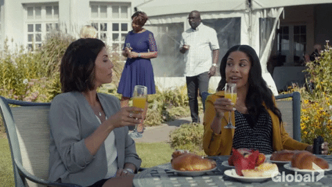 Private Eyes Cheers GIF by Global TV 