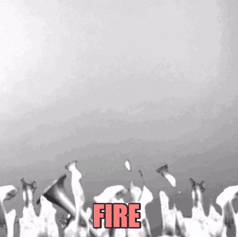 fire trumpet GIF by Spencer Ludwig