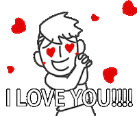 praise love Sticker by jiejie&unclecat