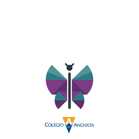 Borboleta Sticker by Colégio Anchieta